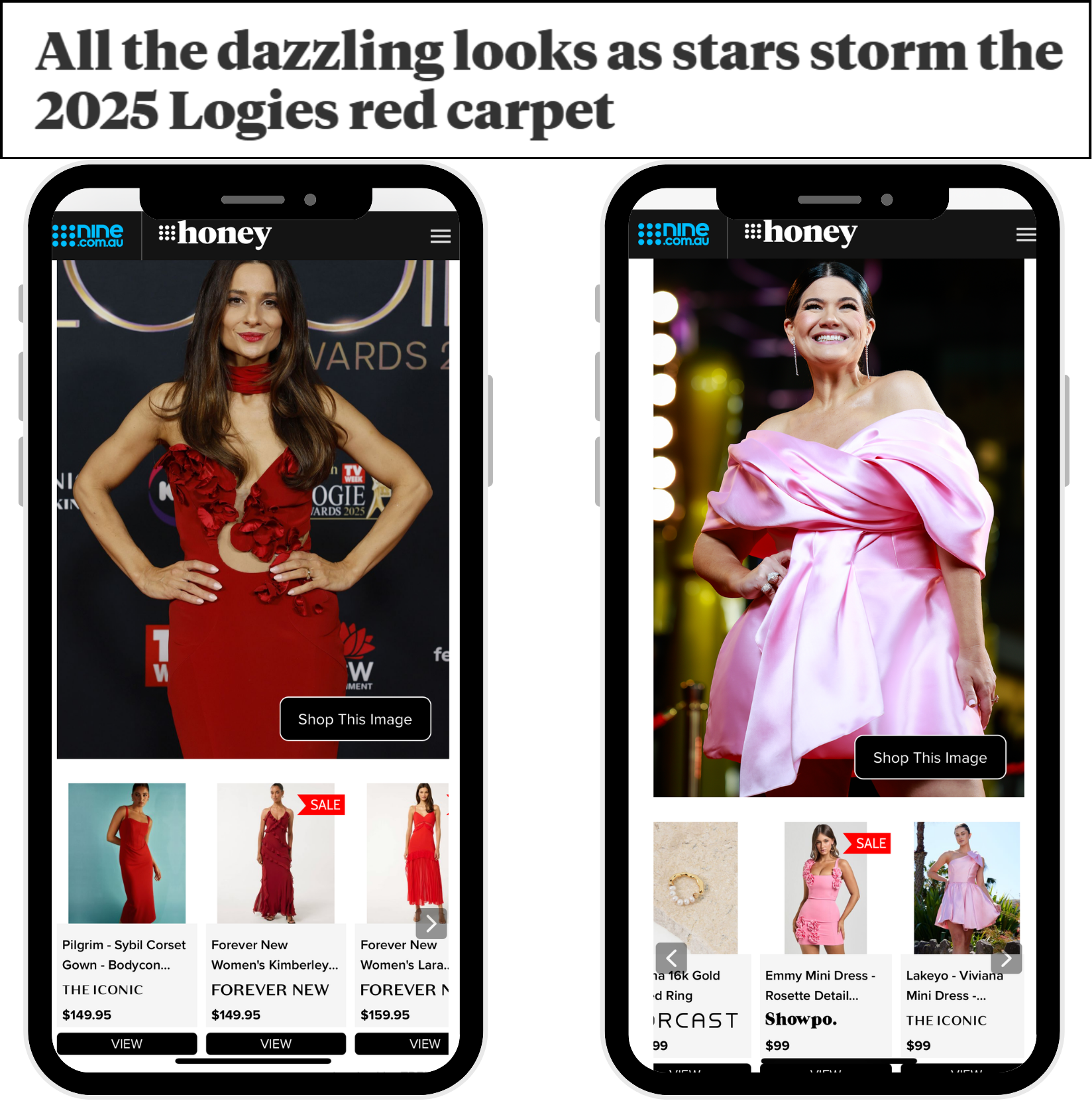 Red carpet event coverage