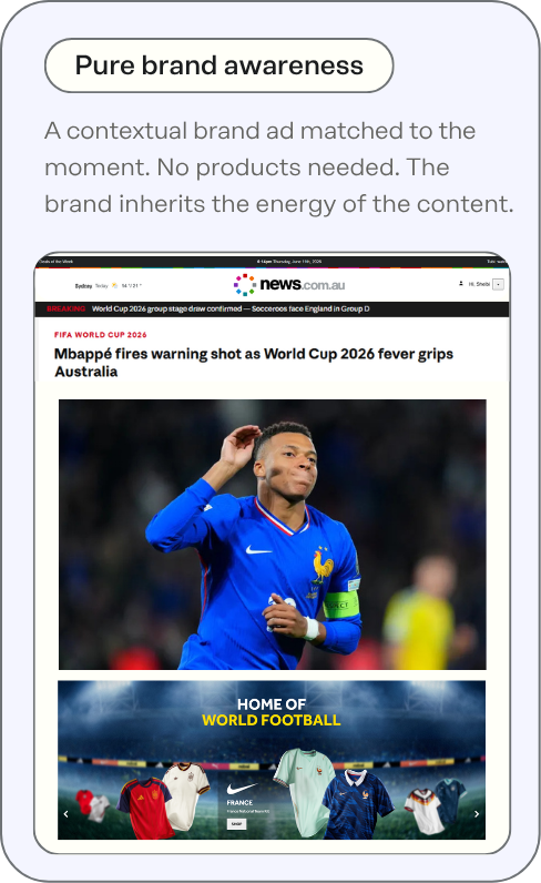 Pure brand awareness