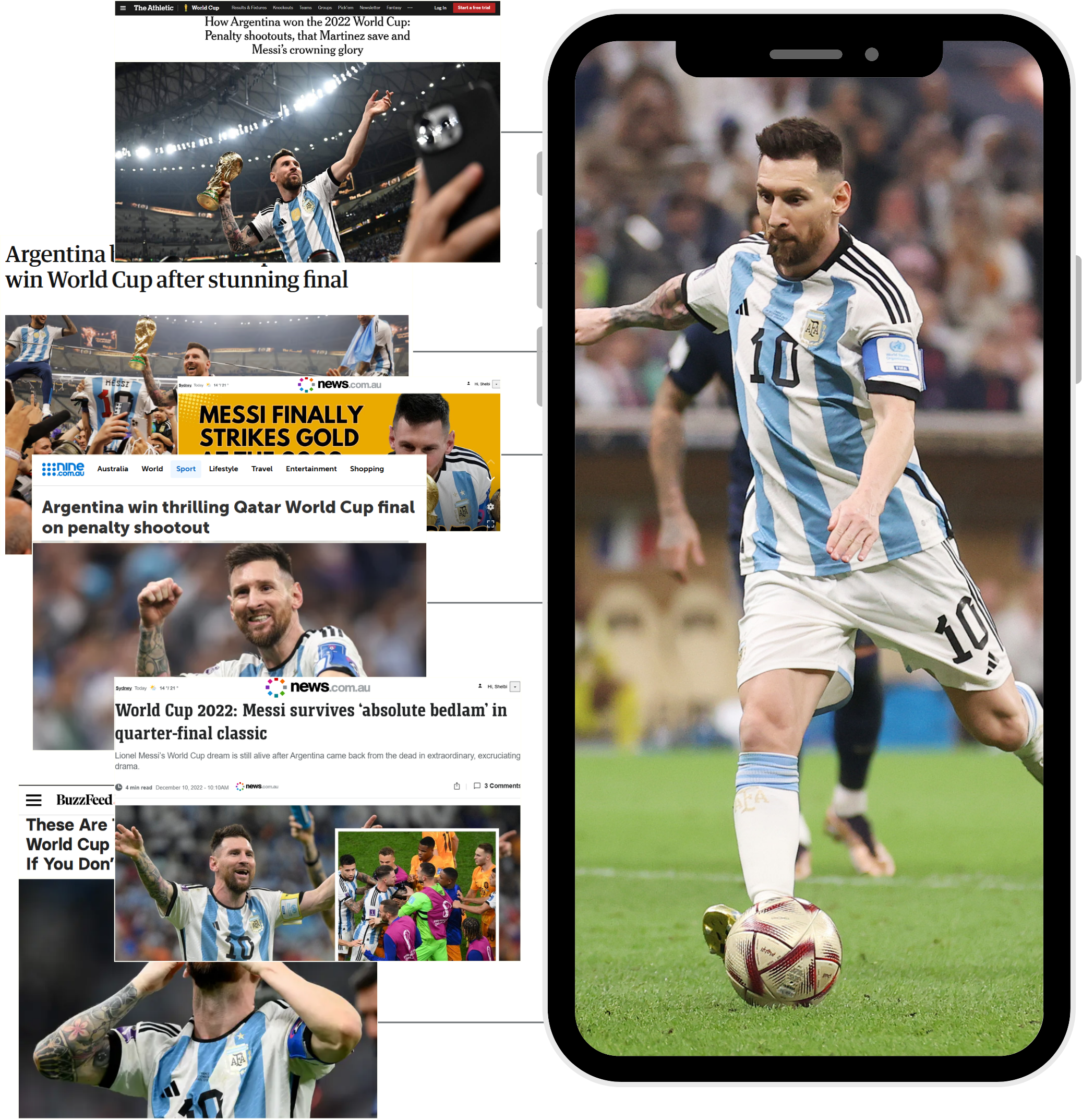 FIFA World Cup moment across publisher network