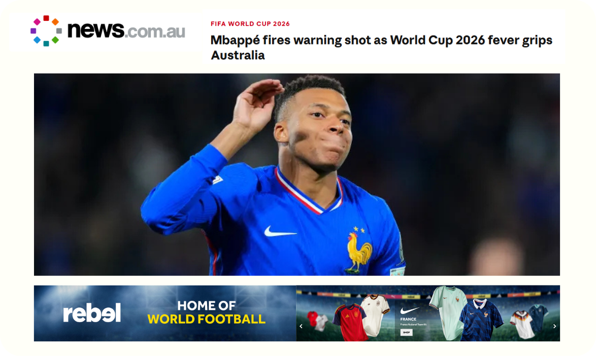 rebel x FIFA World Cup